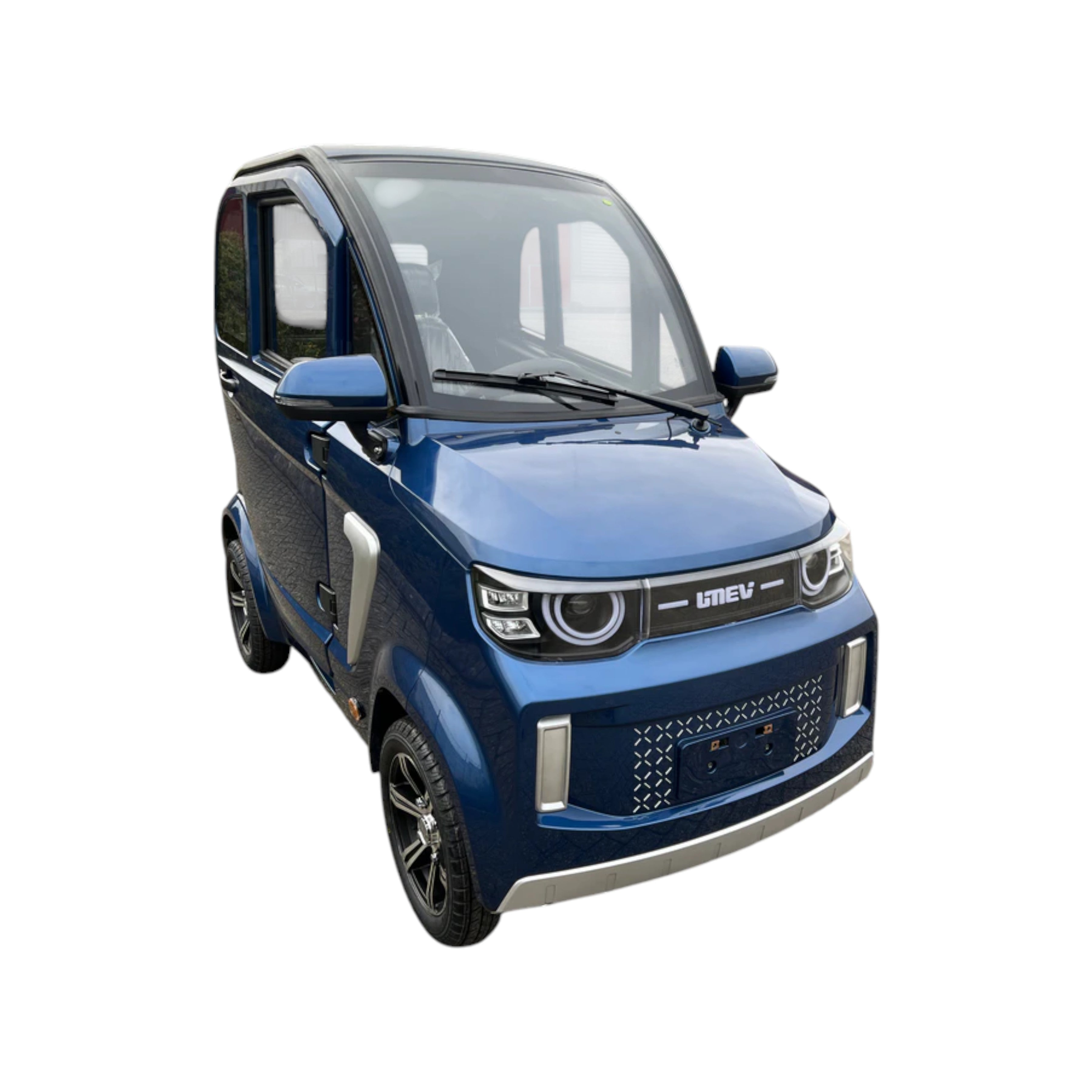 TTZ Electric invalidevoertuig 2.0 - Blauw - Elektrische invalide wagen rijbewijs vrij - 45 km/u - Canta auto - AE-trading