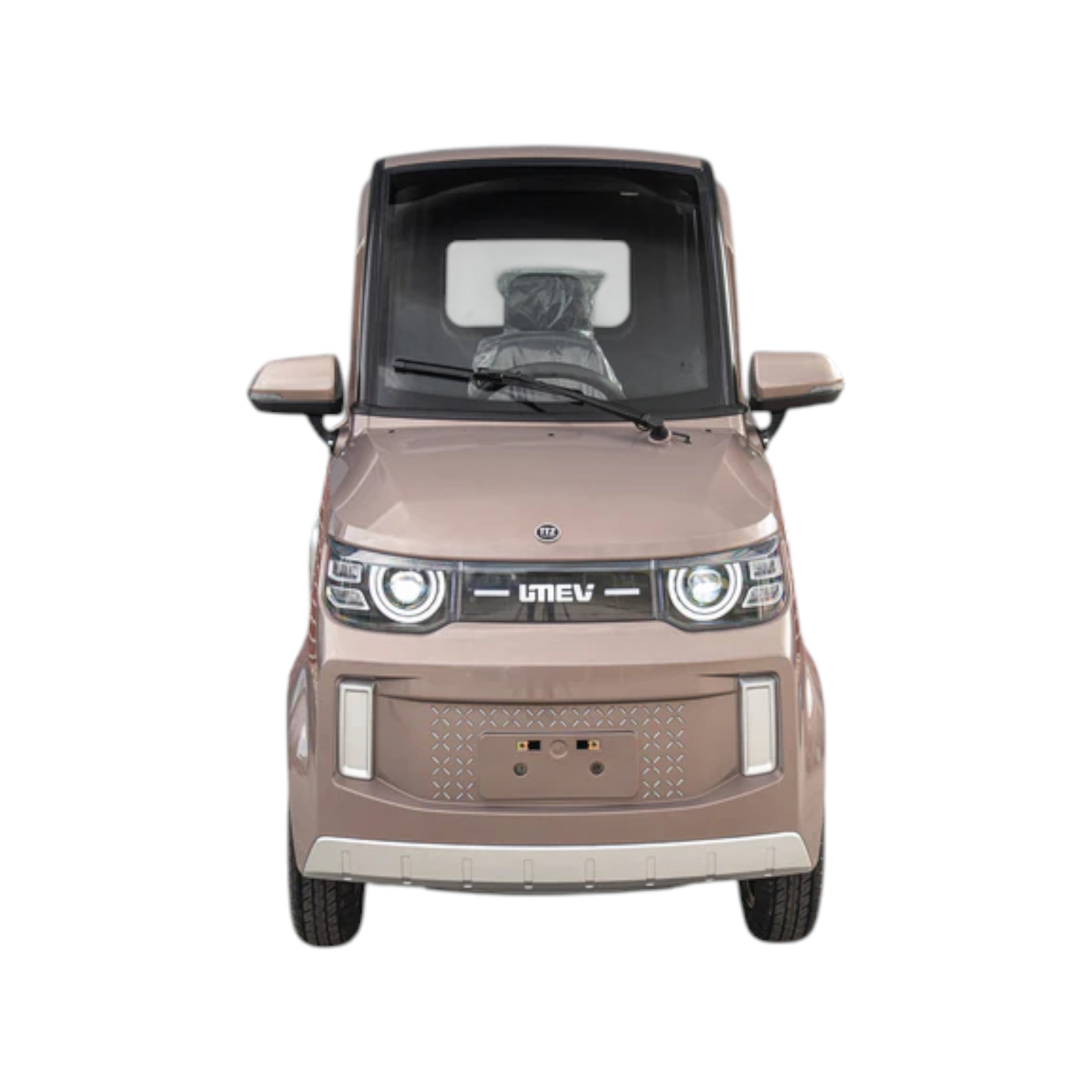 TTZ Electric invalidevoertuig 2.0 - Bronzer - Elektrische invalide wagen rijbewijs vrij - 45 km/u - Canta auto - AE-trading