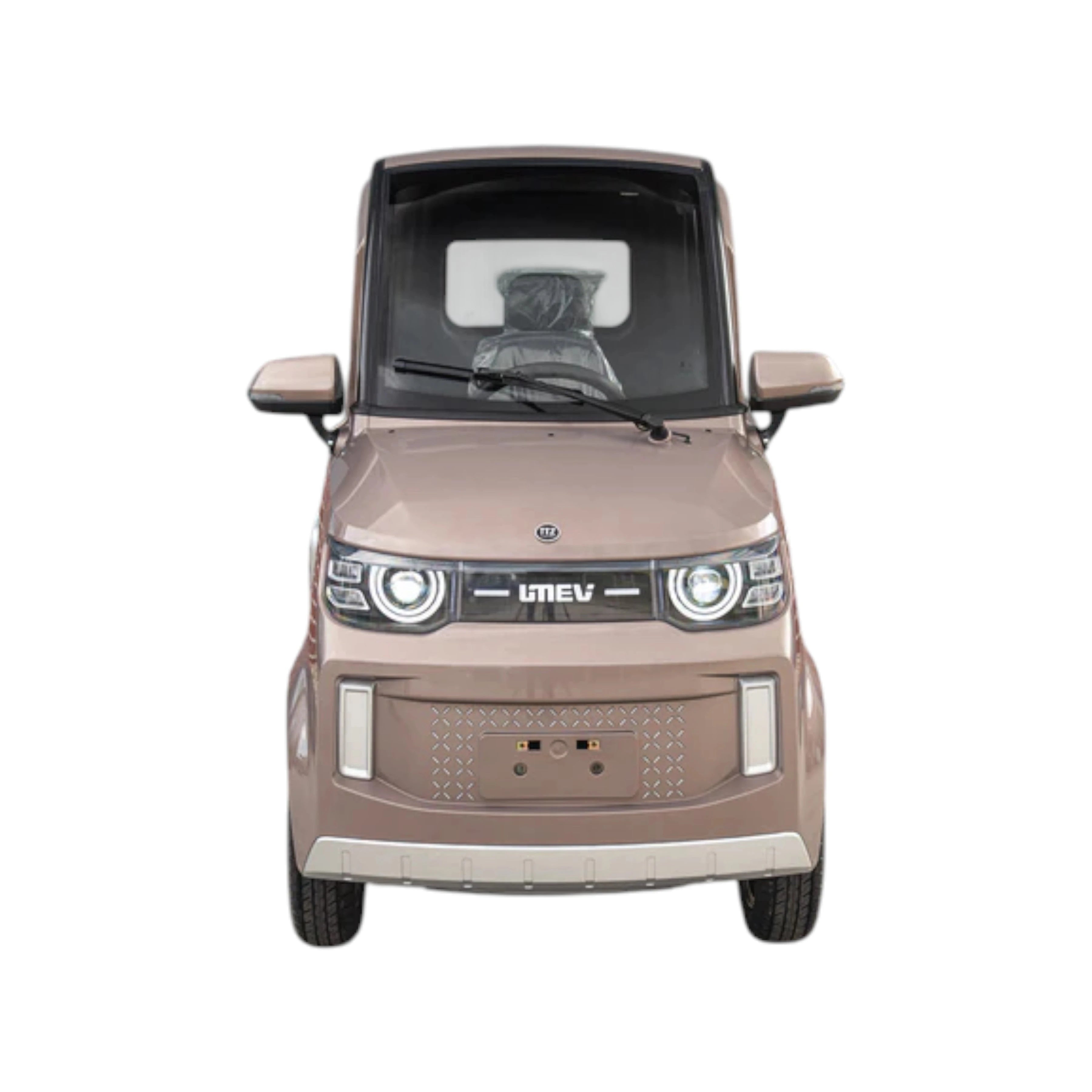 TTZ Electric invalidevoertuig 2.0 - Bronzer - Elektrische invalide wagen rijbewijs vrij - 45 km/u - Canta auto - AE-trading