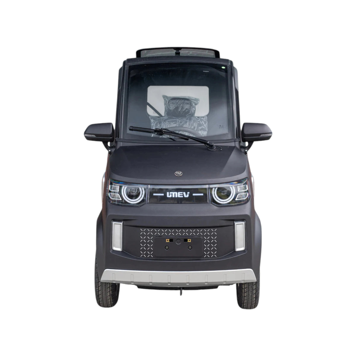 TTZ Electric invalidevoertuig 2.0 - Mat Zwart - Elektrische invalide wagen rijbewijs vrij - 45 km/u - Canta auto - AE-trading