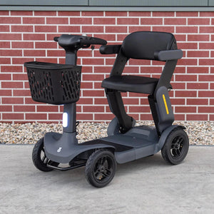 TTZ Opvouwbare Elektrische Scootmobiel - Grijs - AE-trading