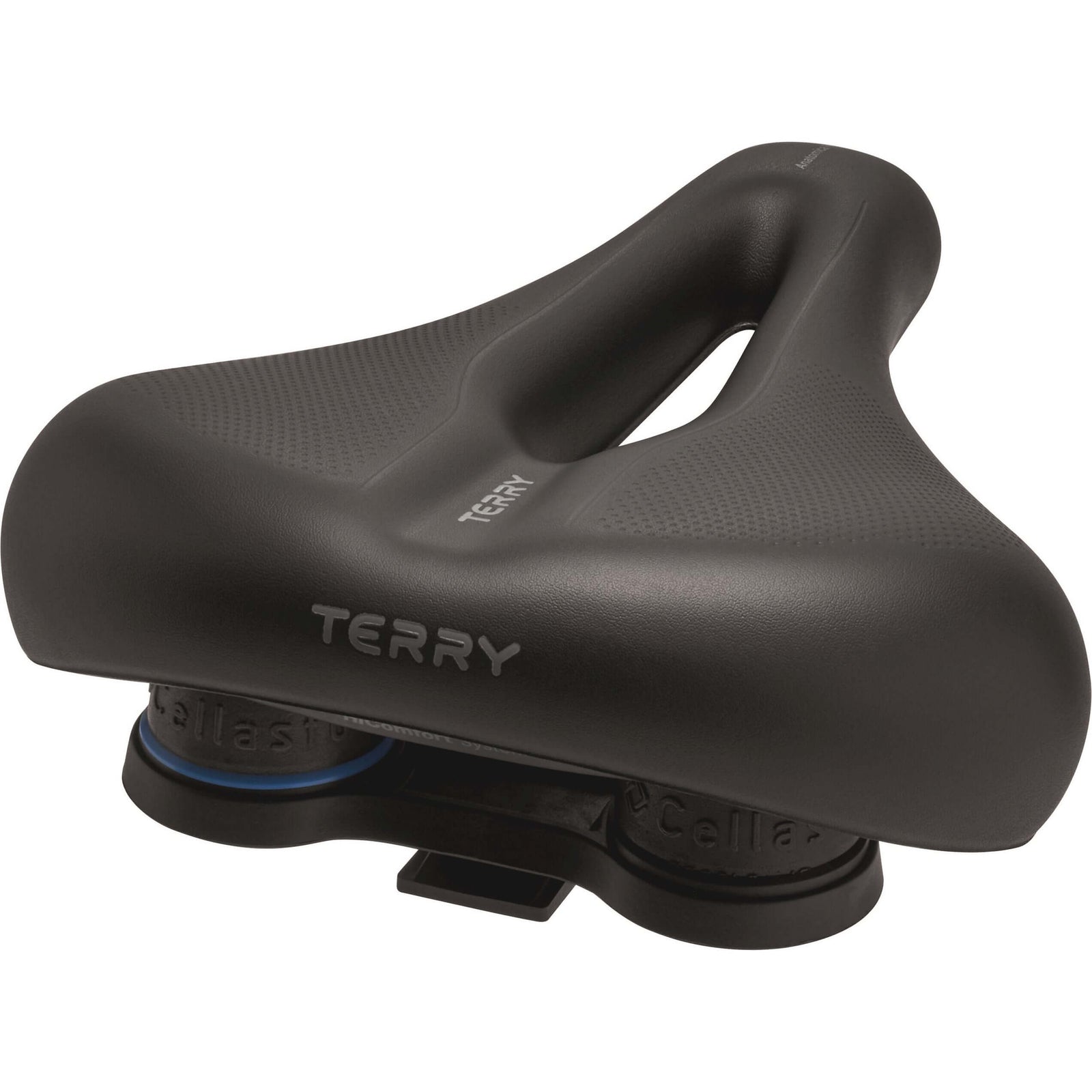 Terry zadel Anatomica Flex gel heren zwart - AE-trading