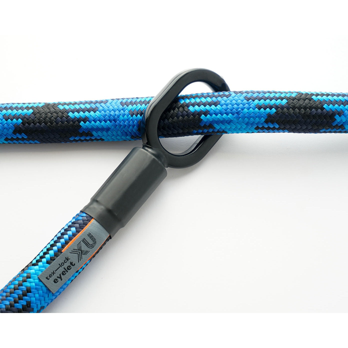 Texlock Eyelet – Blauw/Zwart – M (120cm) – U/X-lock - AE-trading