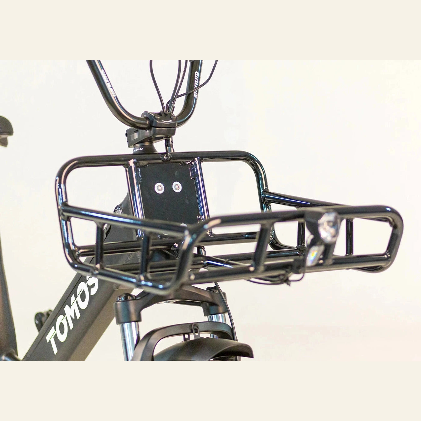 Tomos E-Cargo Fat 2 Longtail Fatbike - Glans Zwart