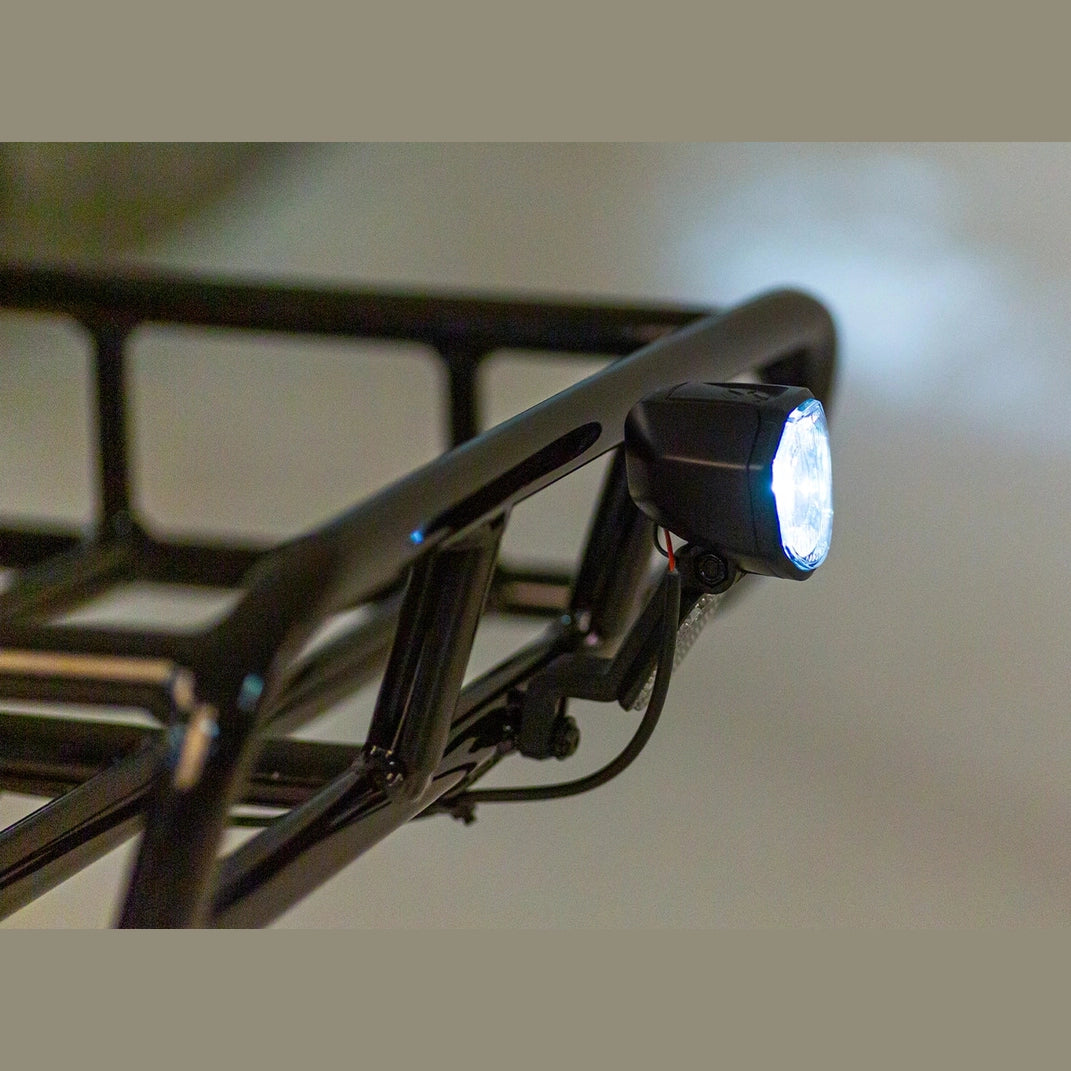 Tomos E-Cargo Fat 2 Longtail Fatbike - Glans Zwart