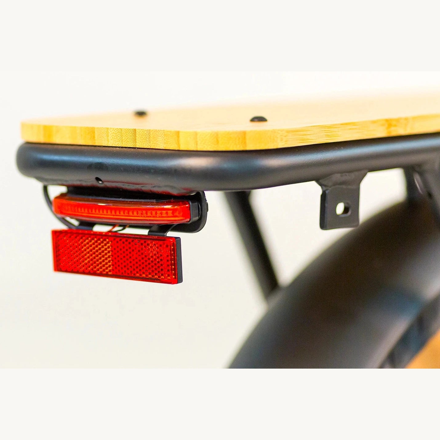 Tomos E-Cargo Fat 2 Longtail Fatbike - Glans Zwart