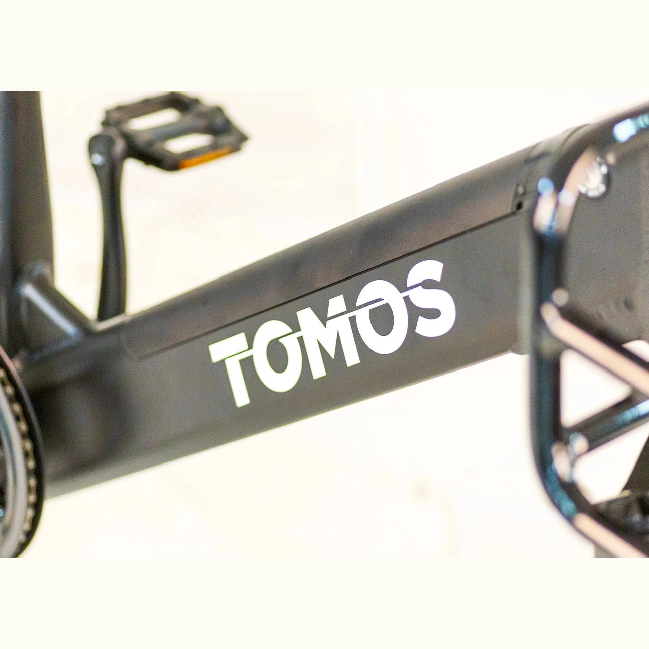 Tomos E-Cargo Fat 2 Longtail Fatbike - Glans Zwart