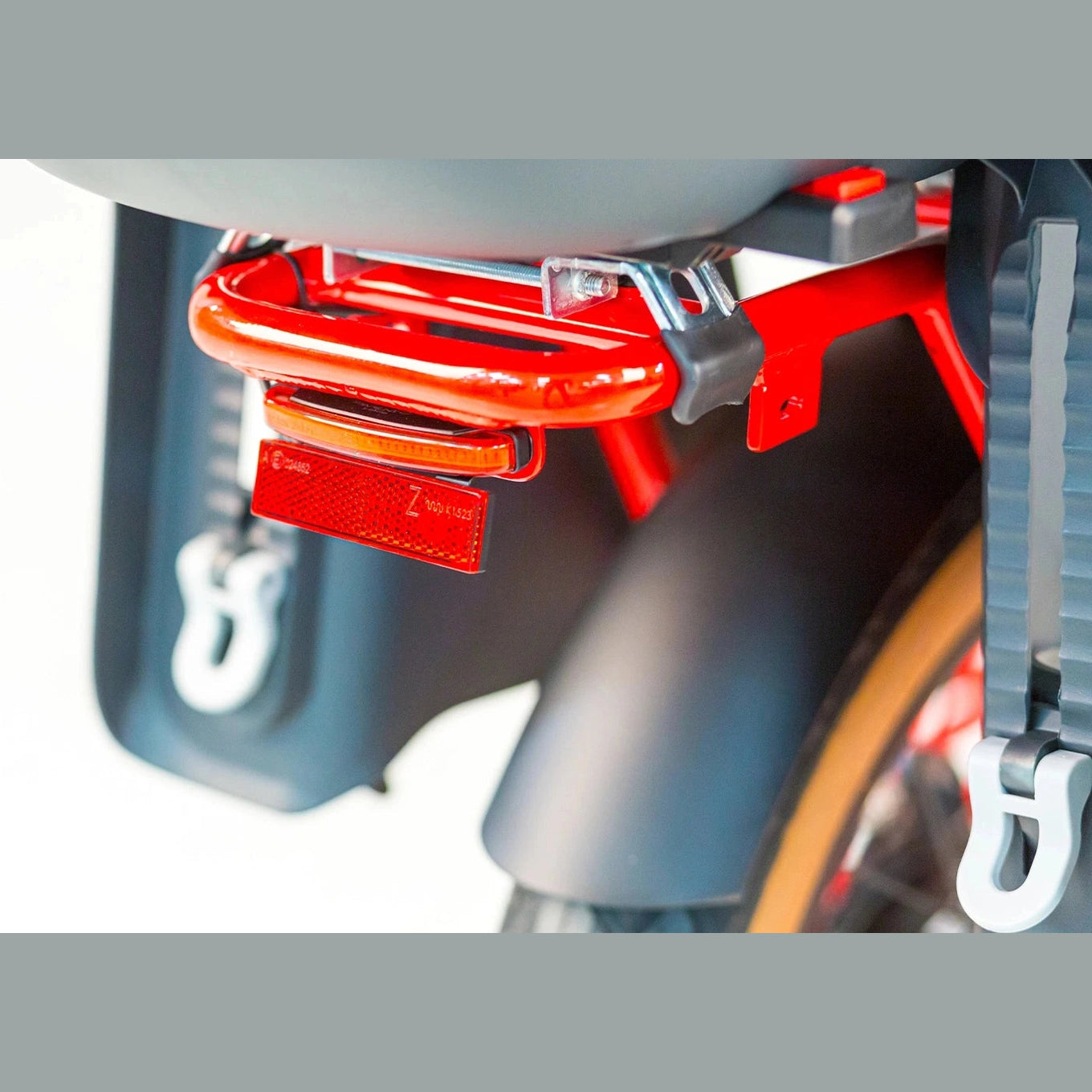 Tomos E-Cargo Fat 2 Longtail Fatbike - Rood