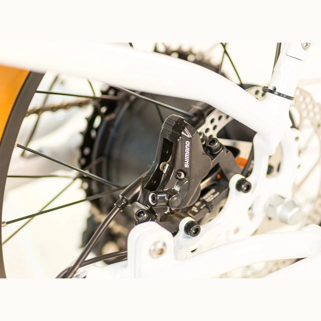 Tomos E-Cargo Fat 2 Longtail Fatbike – Wit - AE-trading