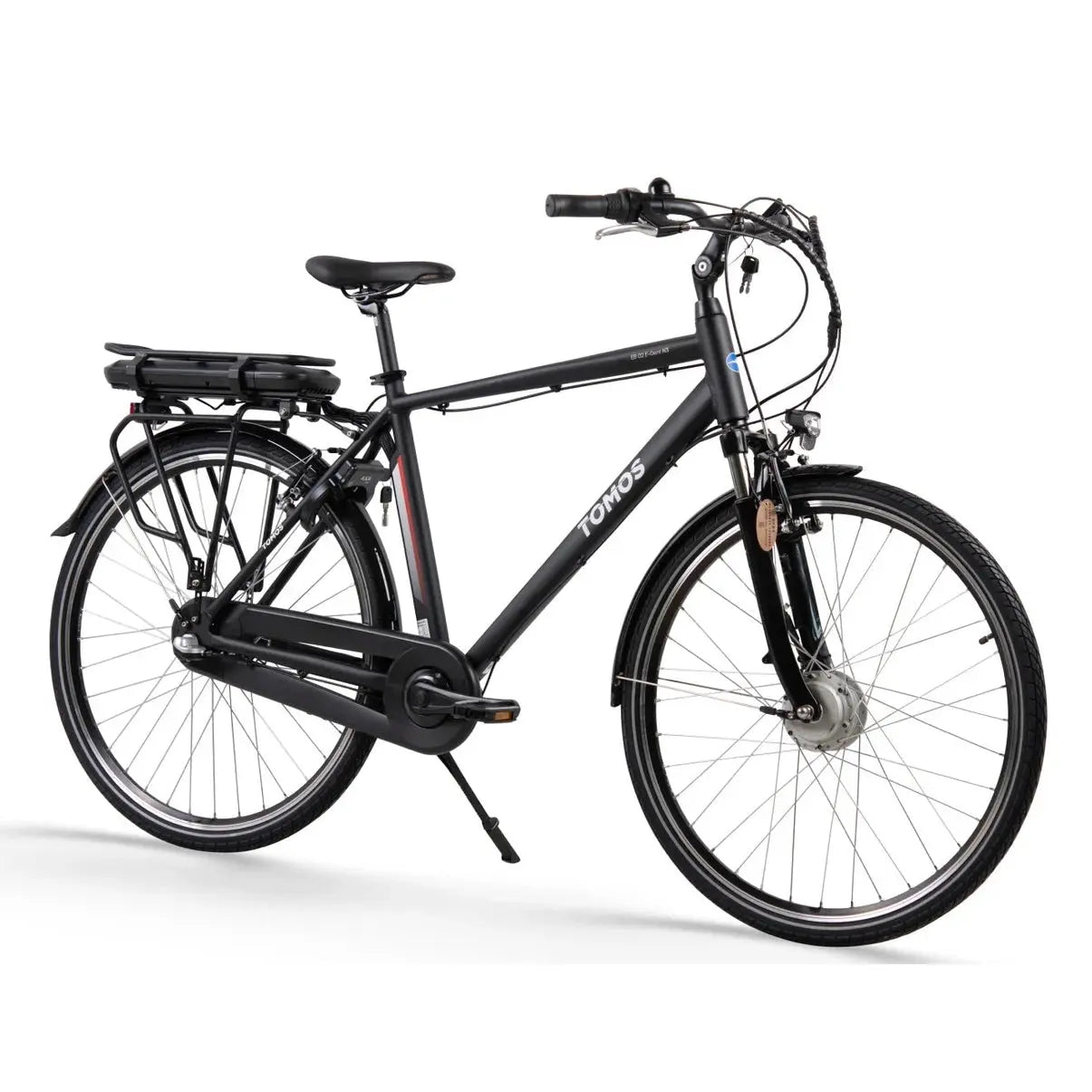 Tomos E-Gent Elektrische Fiets - Hoge Instap - Zwart - AE-trading