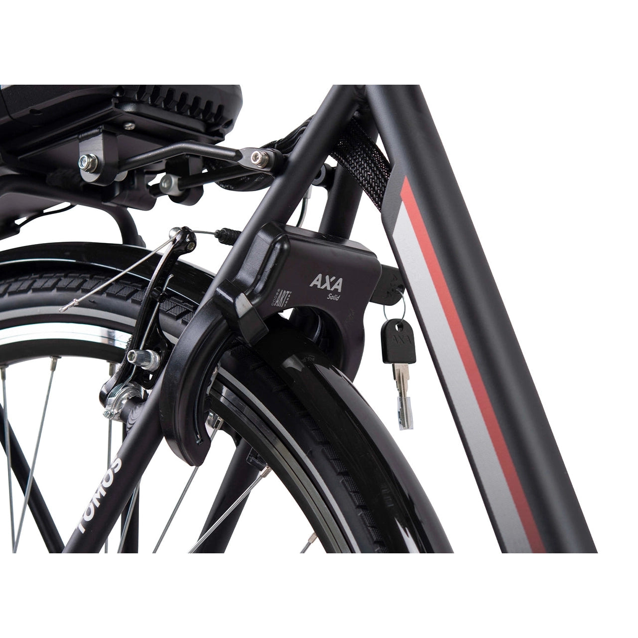 Tomos EB 02 E-Gent N3 – Elektrische Herenfiets – 28 inch – Ananda Voorwielmotor – Shimano Nexus 3 Versnellingen – 468 Wh Accu - AE-trading