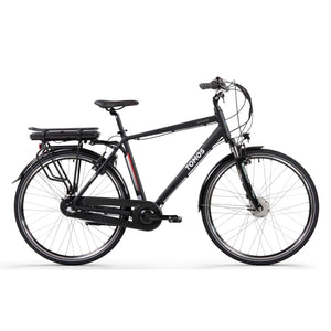Tomos EB 02 E-Gent N3 – Elektrische Herenfiets – 28 inch – Ananda Voorwielmotor – Shimano Nexus 3 Versnellingen – 468 Wh Accu - AE-trading
