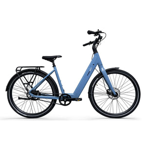 Tomos EB 03 elektrische damesfietsfiets Belt drive & krachtsensor - Blue Matt 50 cm - AE-trading