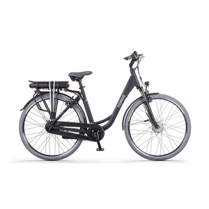 Tomos EB 06 - Elektrische Fiets - Mat Zwart - 28 inch - 55 cm - Accu 522Wh - 250W Ananda Voorwielmotor - Shimano Nexus 7 Versnellingen - V-Brake Remmen - AE-trading