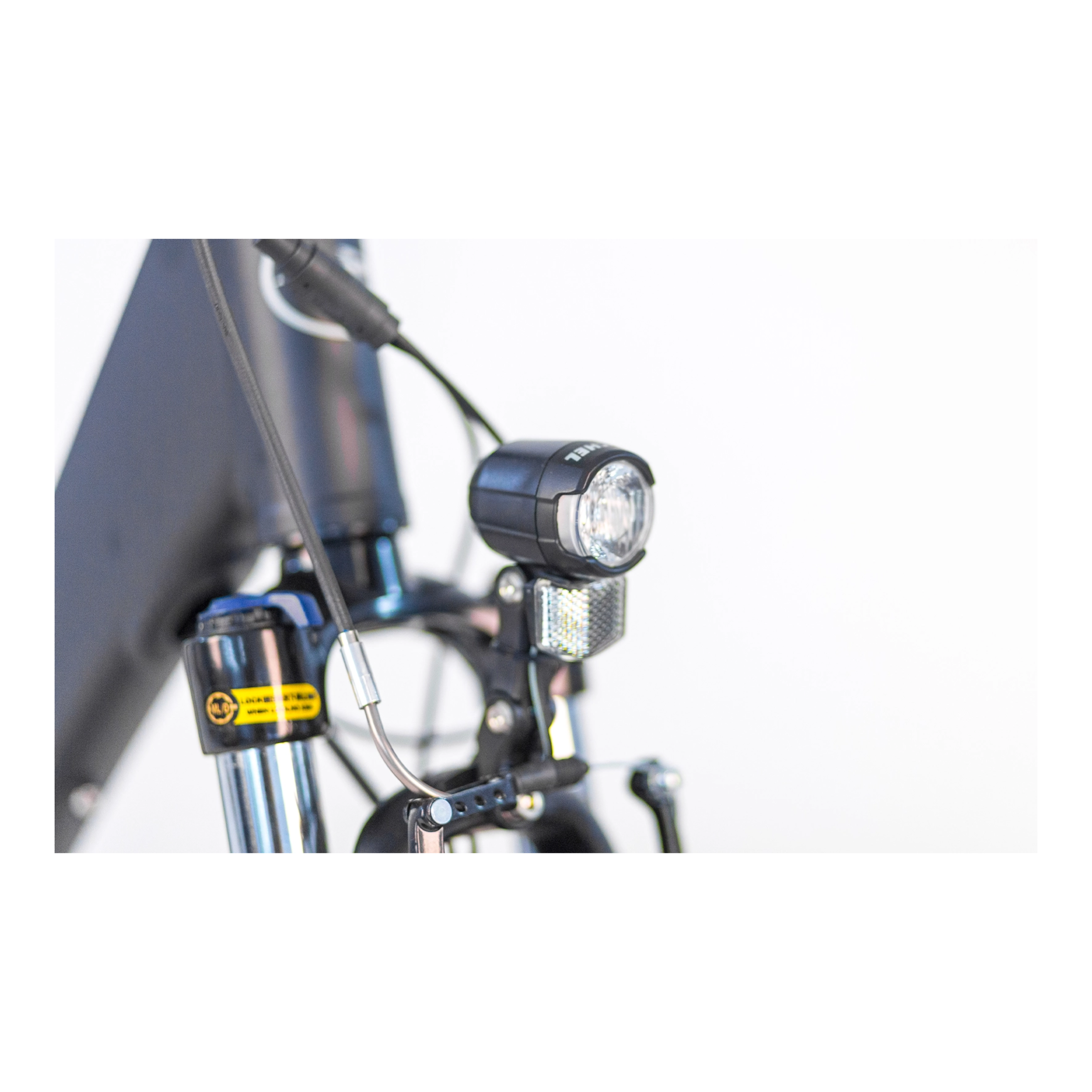 Tomos EB 06 - Elektrische Fiets - Mat Zwart - 28 inch - 55 cm - Accu 522Wh - 250W Ananda Voorwielmotor - Shimano Nexus 7 Versnellingen - V-Brake Remmen