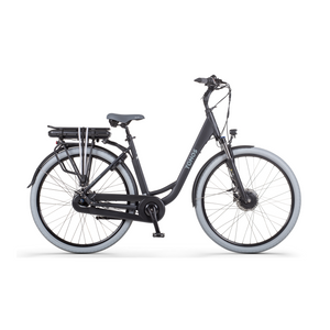 Tomos EB 07 - Elektrische Fiets - Mat Zwart - 28 inch - 50 cm - Accu 522Wh - 250W Ananda Voorwielmotor - Shimano Nexus 7 Versnellingen - Hydraulische Schijfremmen