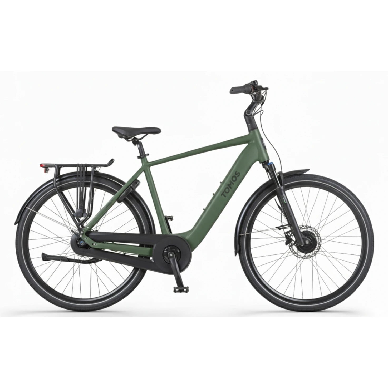 Tomos EB 14 - Military Green Matt - Hoge Instap - 55m - 748Wh - AE-trading