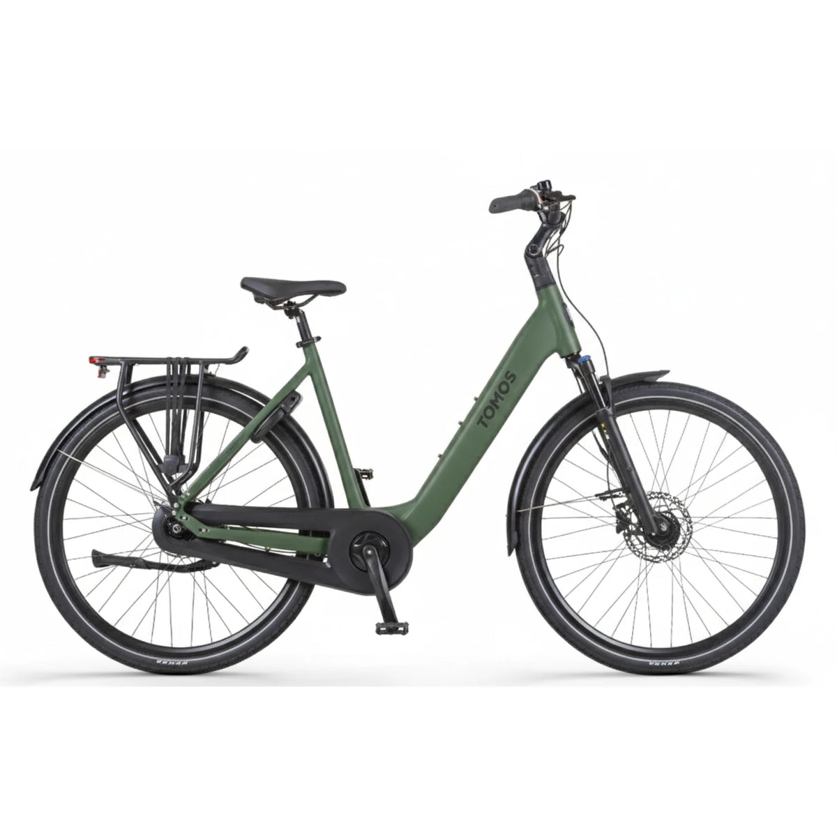 Tomos EB 14 - Military Green Matt - Lage Instap - 50m - 748Wh - AE-trading