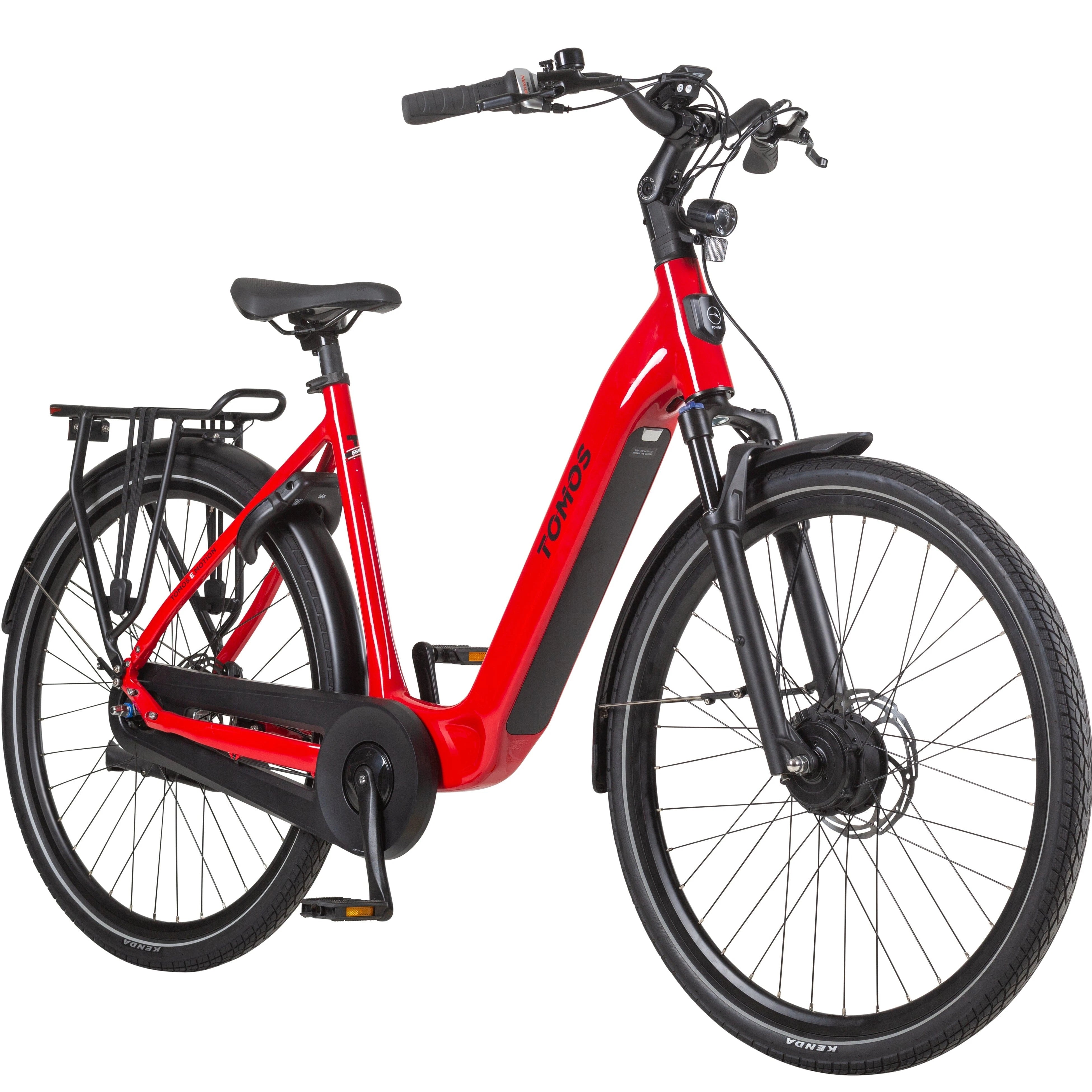 Tomos EB 14 - Red Glossy - Lage Instap - 55m - 748Wh - AE-trading