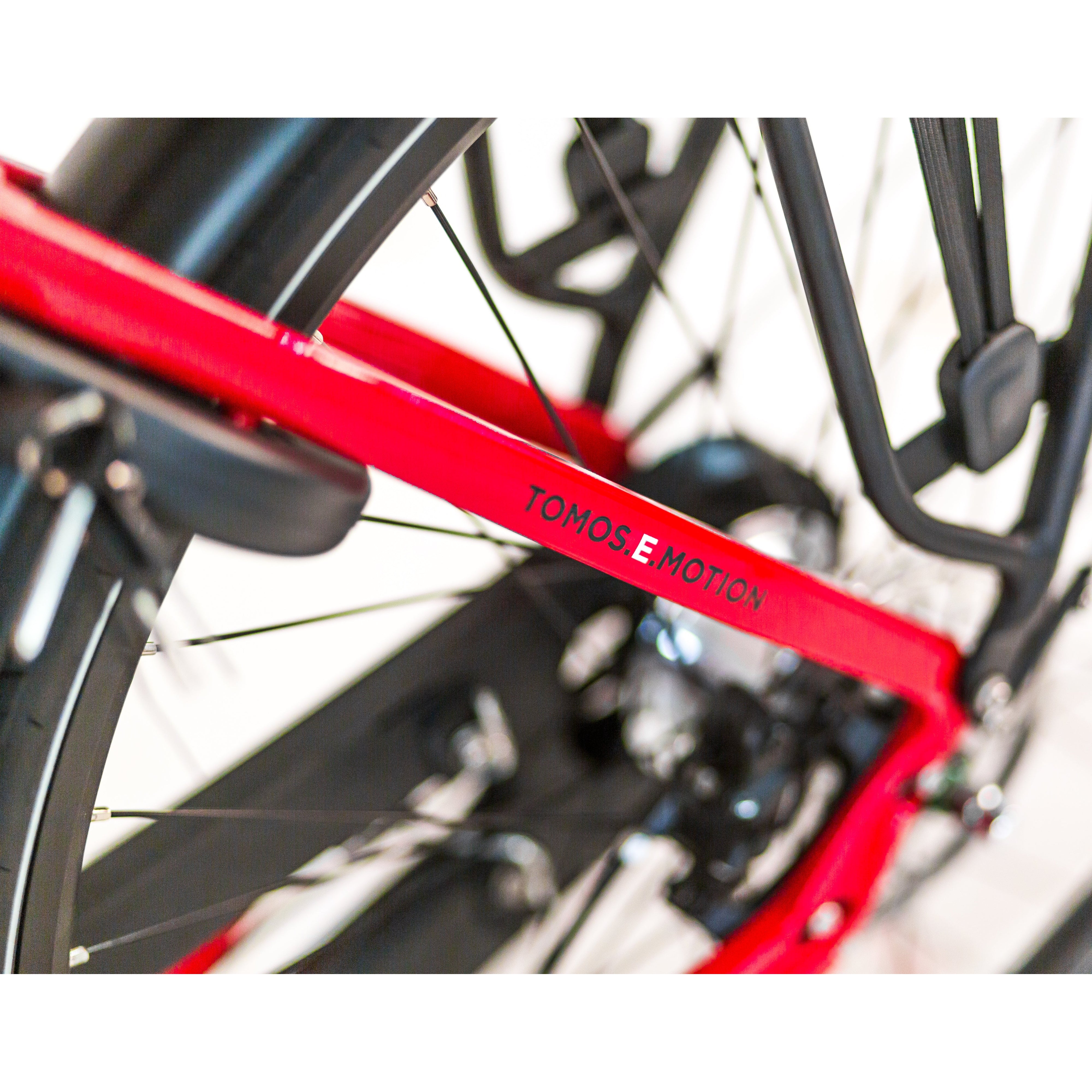 Tomos EB 14 - Red Glossy - Lage Instap - 55m - 748Wh - AE-trading