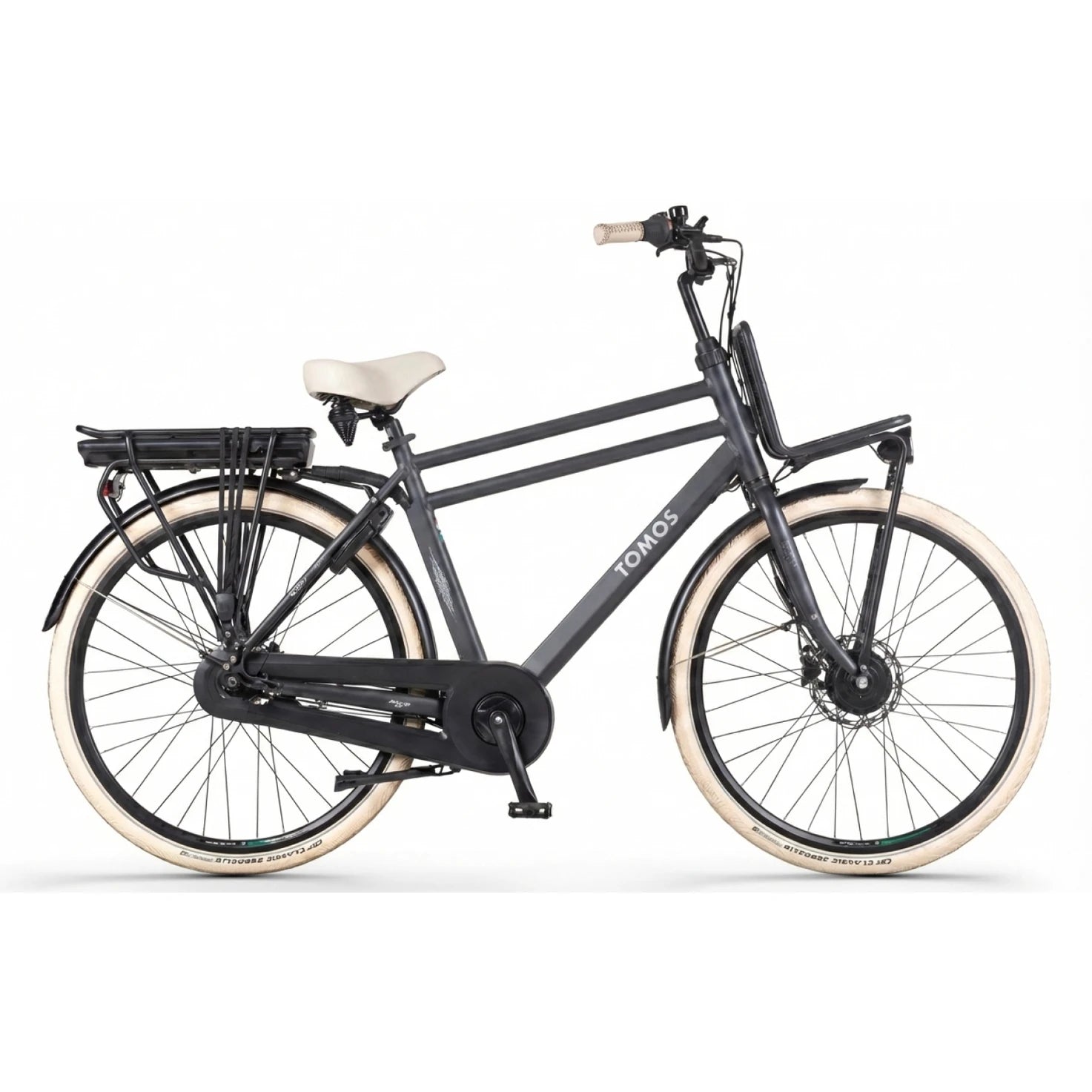 Tomos EB 16 - Antracite Matt - Hoge Instap - 55cm - AE-trading