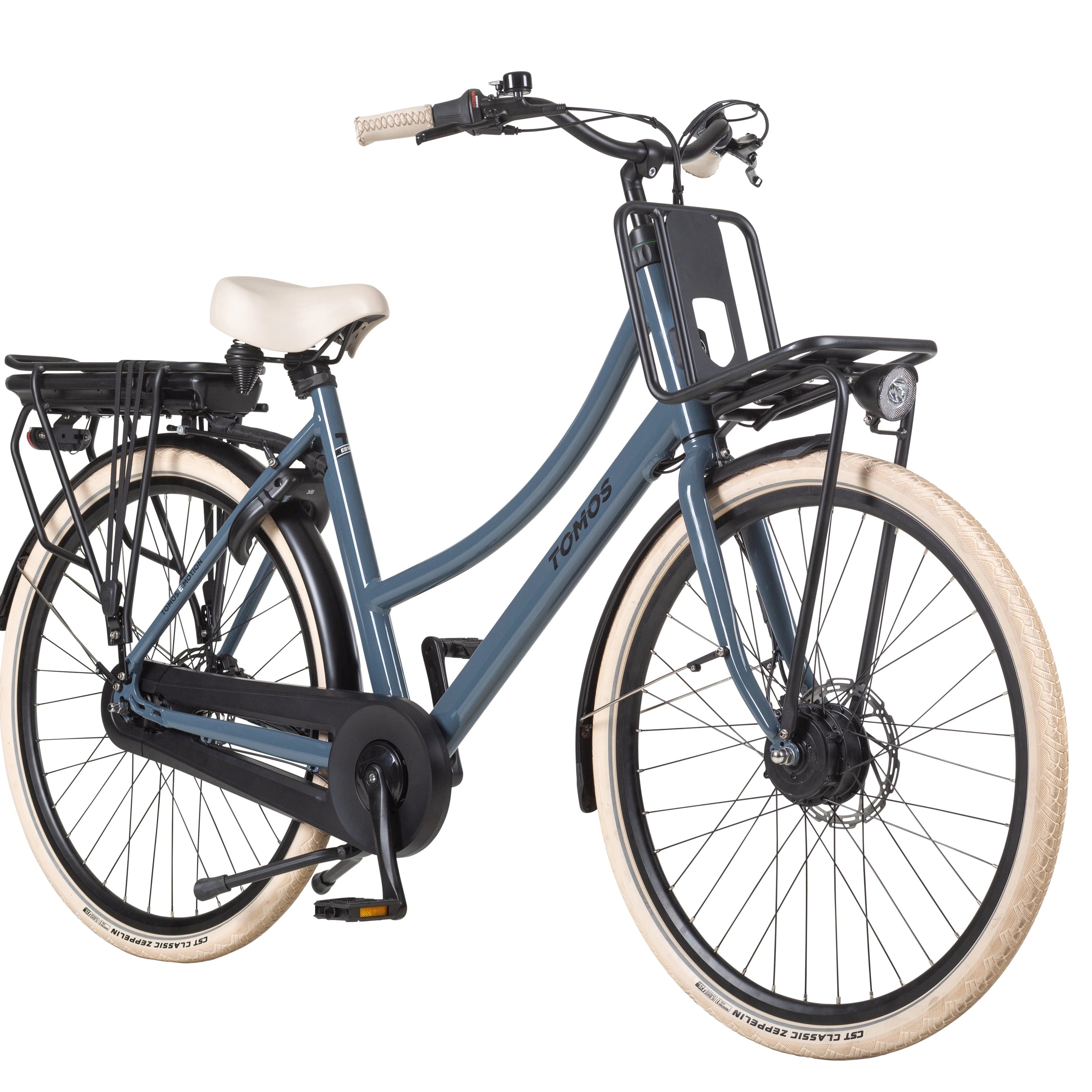 Tomos EB 16 - Blue Grey Glossy - Lage Instap - 55cm - AE-trading