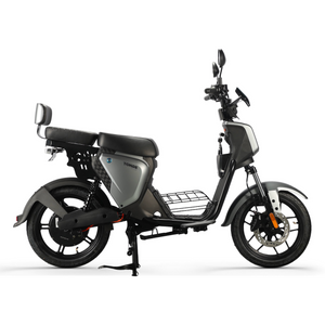 Tomos ES 01 – Elektrische Scooter – Mat Grijs – 25 km/u – 1000W Motor – 60V/25Ah Accu – Volledig Schijfremsysteem – 77 cm Zithoogte - AE-trading