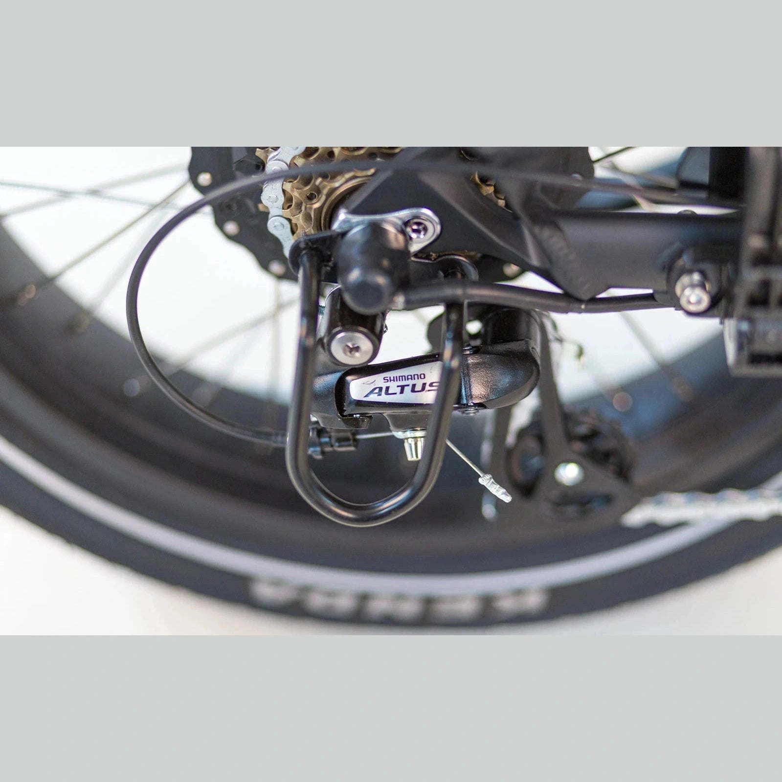 Tomos Flexer Fatbike - Hoge Instap - Mat Zwart