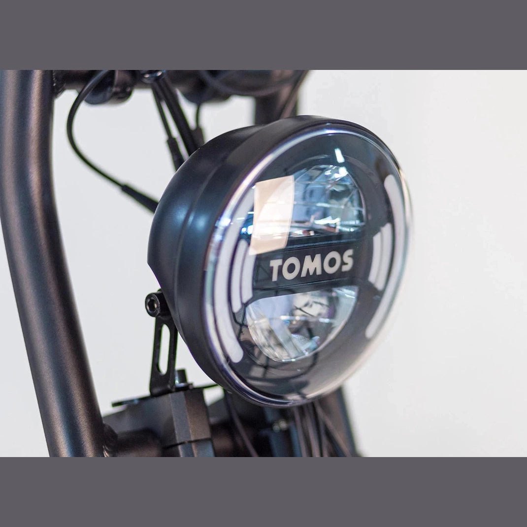 Tomos Flexer Fatbike - Lage Instap - Mat Zwart