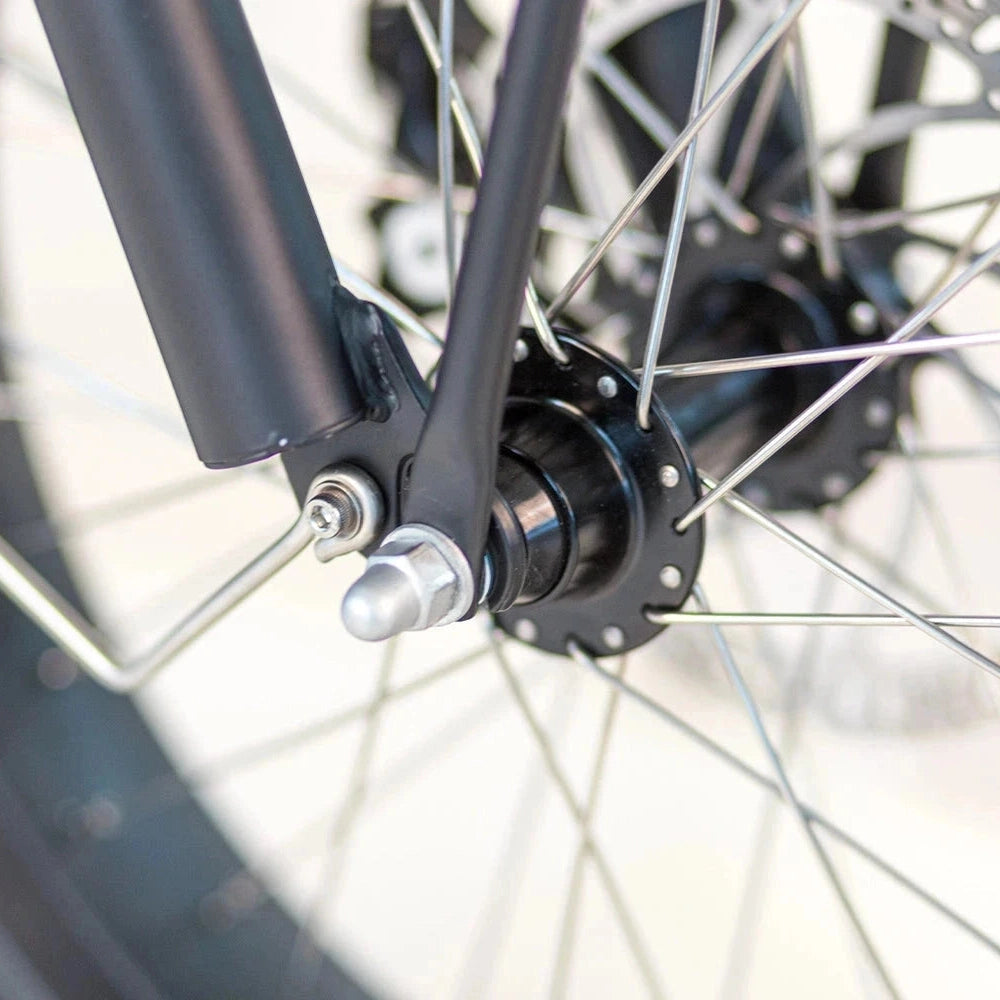 Tomos Flexer Fatbike - Lage Instap - Mat Zwart