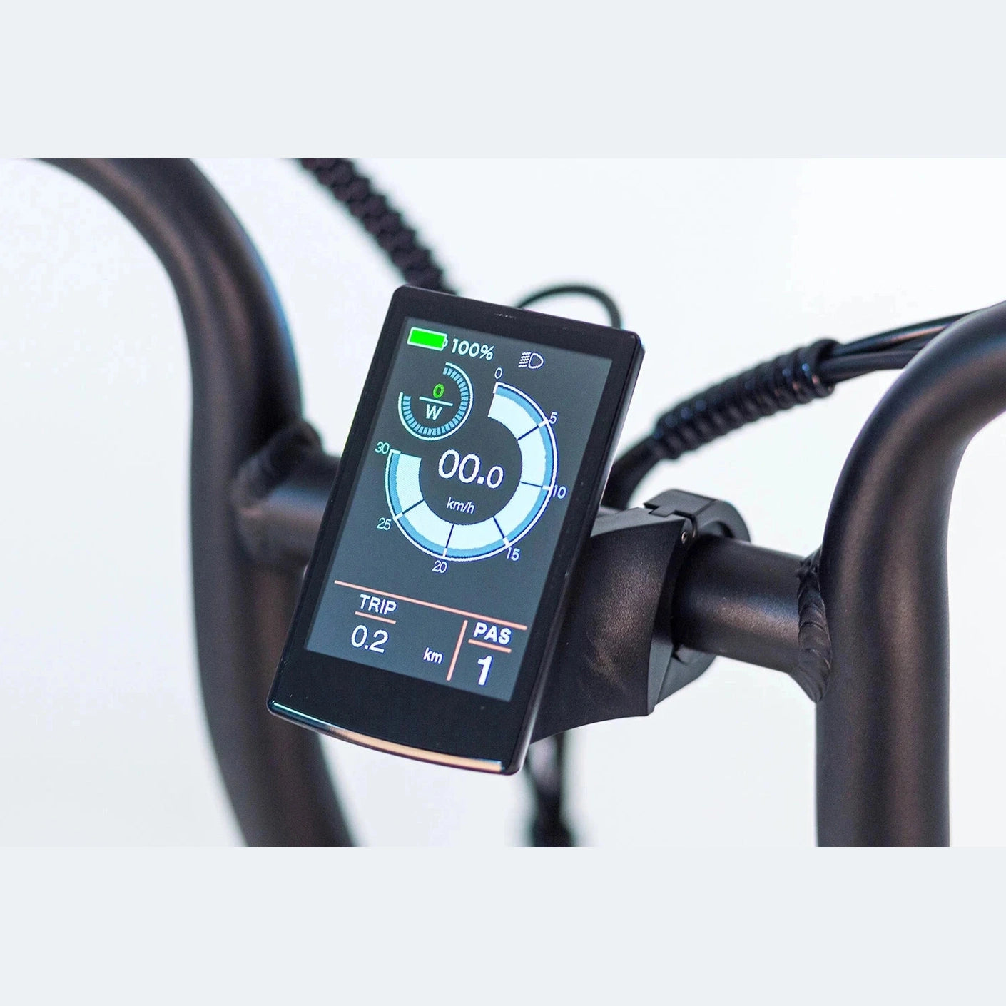 Tomos Flexer Fatbike - Lage Instap - Mat Zwart