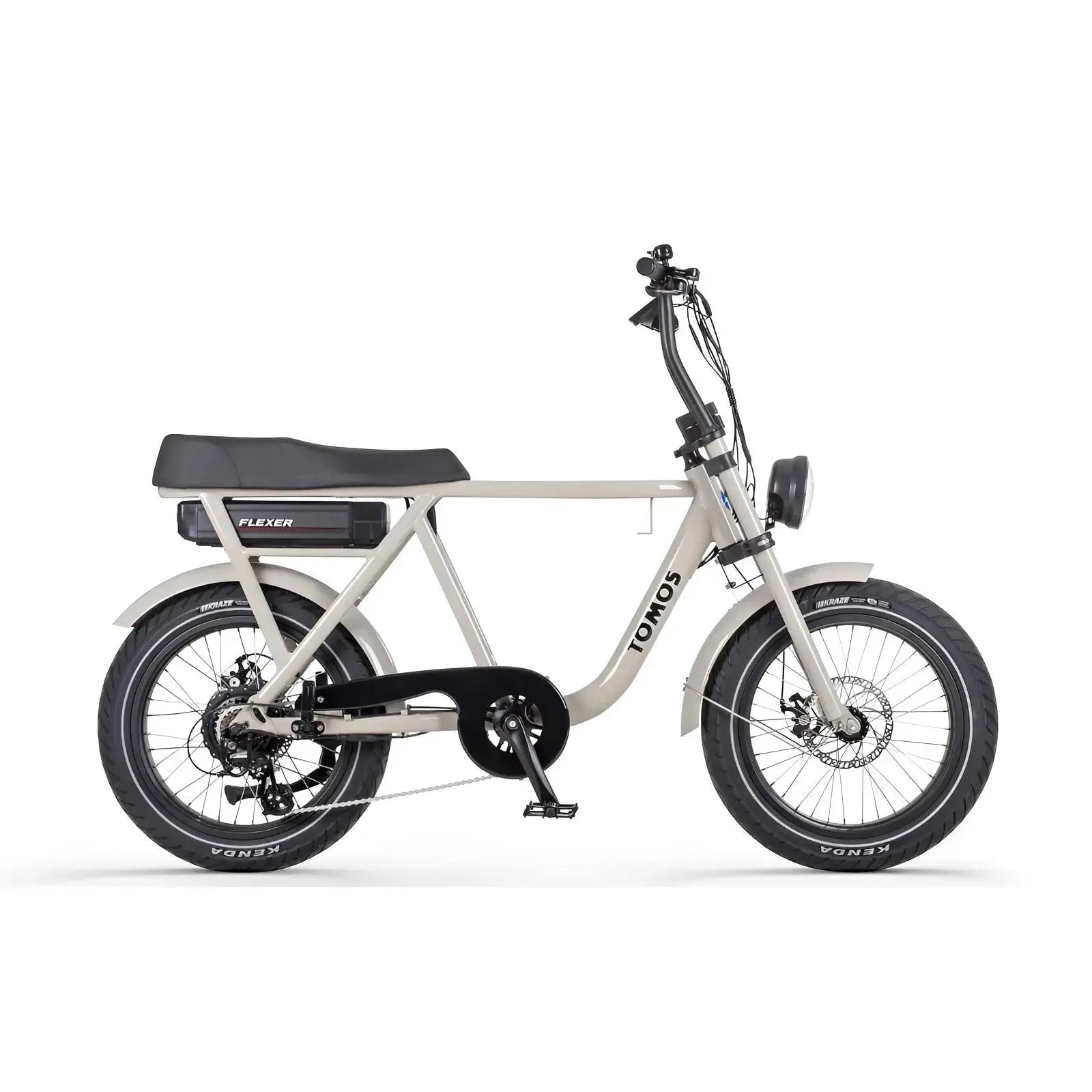 Tomos Flexer Fatbike – Mat Zwart – Hoge Instap - AE-trading
