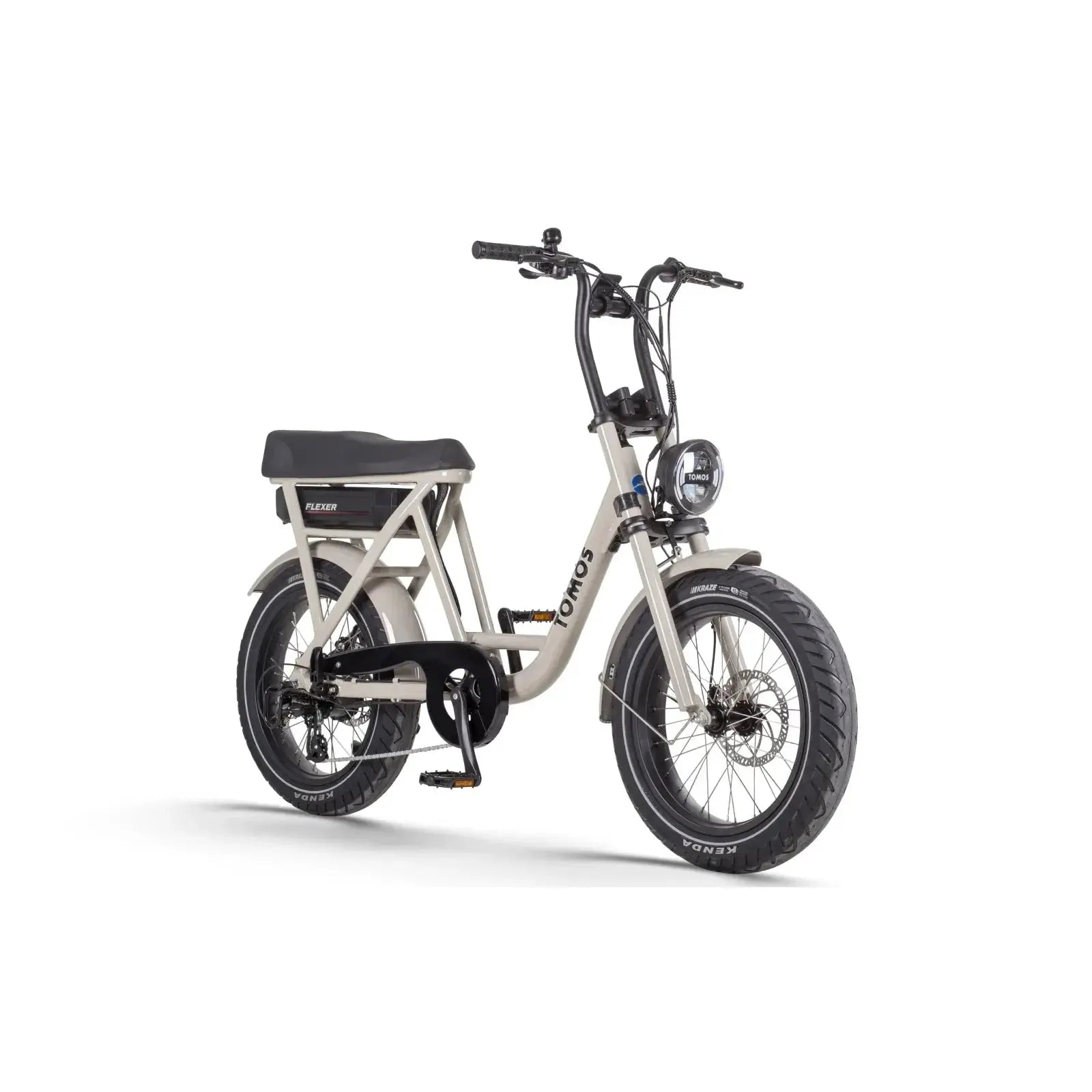 Tomos Flexer Fatbike – Mat Zwart – Hoge Instap - AE-trading