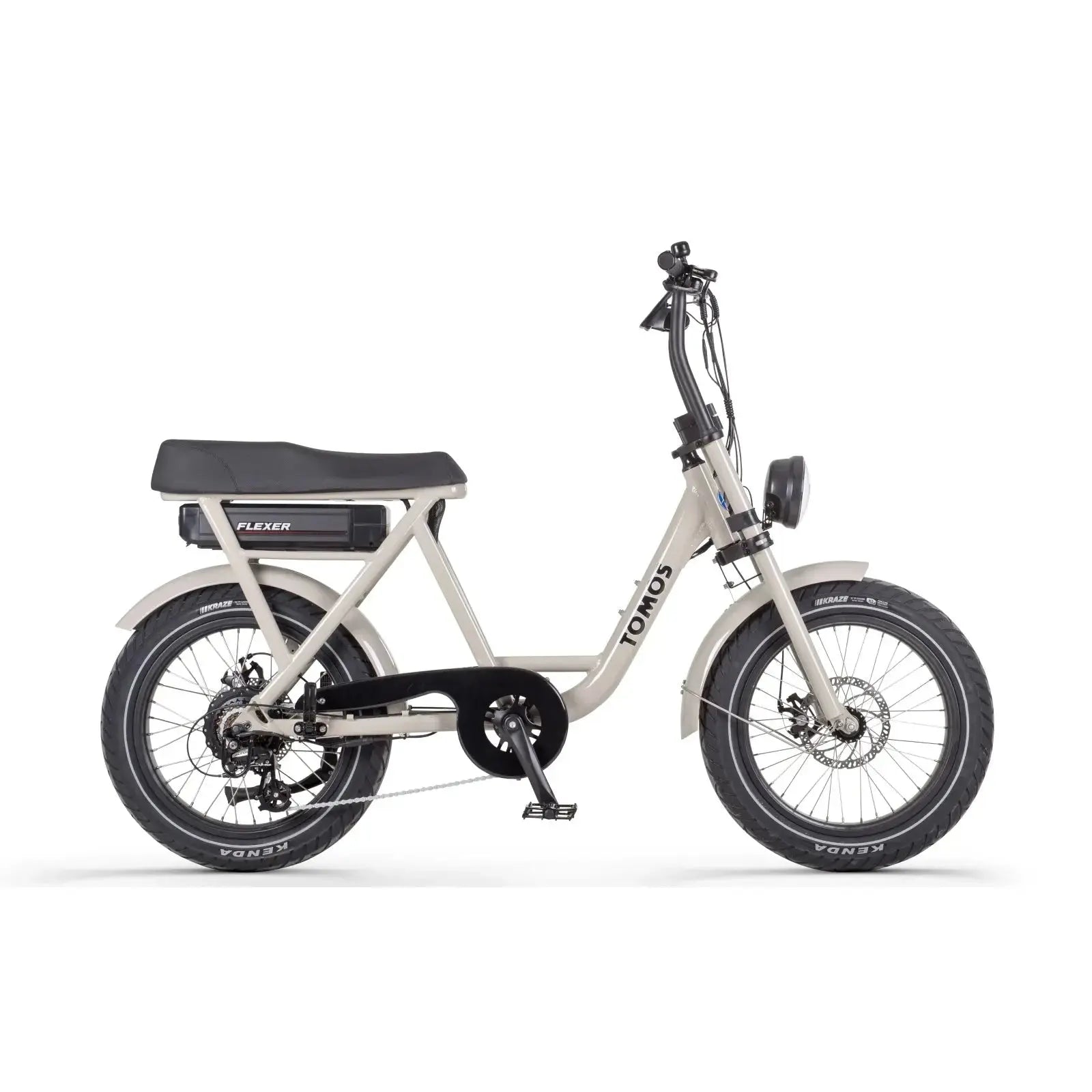 Tomos Flexer Fatbike – Mat Zwart – Hoge Instap - AE-trading