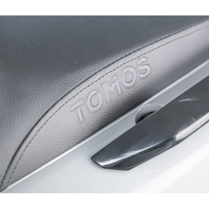 Tomos GS 02 – Grijs – Euro 5+ Benzinescooter – 49cc – 1,9 kW – CVT – LED-verlichting – 16/14 inch wielen - AE-trading