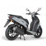 Tomos GS 02 – Grijs – Euro 5+ Benzinescooter – 49cc – 1,9 kW – CVT – LED-verlichting – 16/14 inch wielen - AE-trading