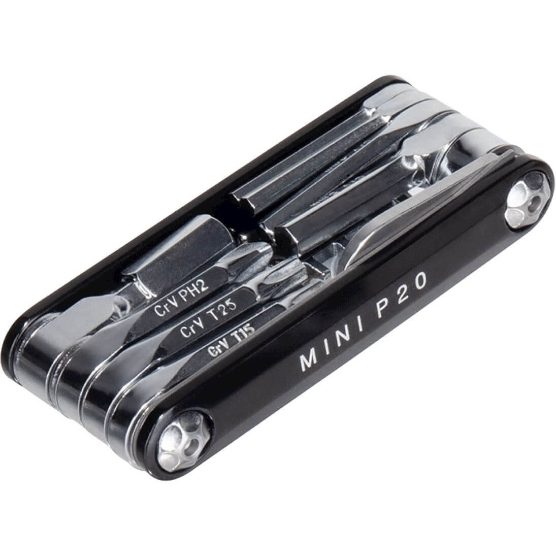 Topeak minitool Mini P20 zwart - AE-trading