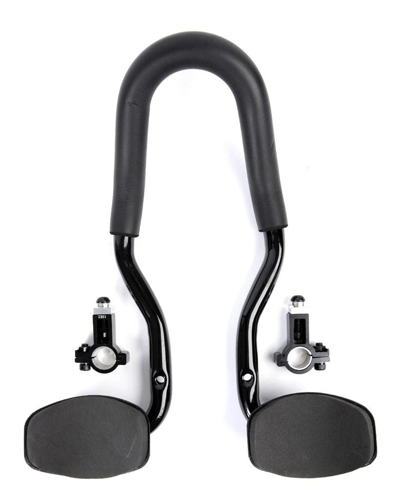 Tranz X tri-bar opzetstuur JD-802 alu zw - AE-trading