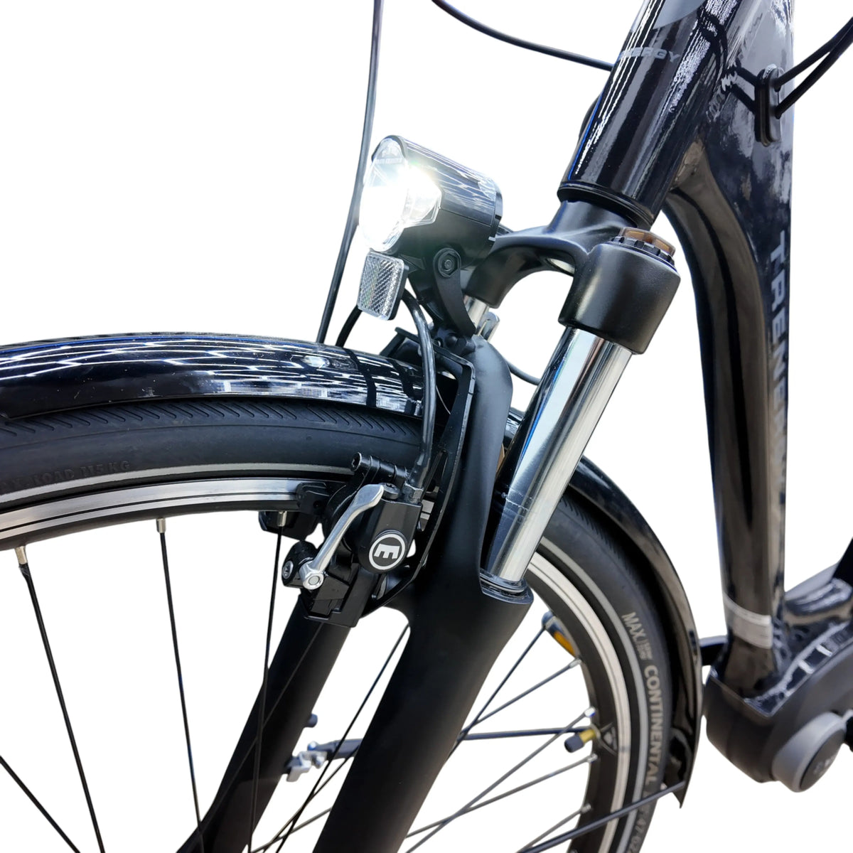 Trenergy Montes N7 Elektrische Fiets - Zwart - Dames 50cm - 400Wh - AE-trading