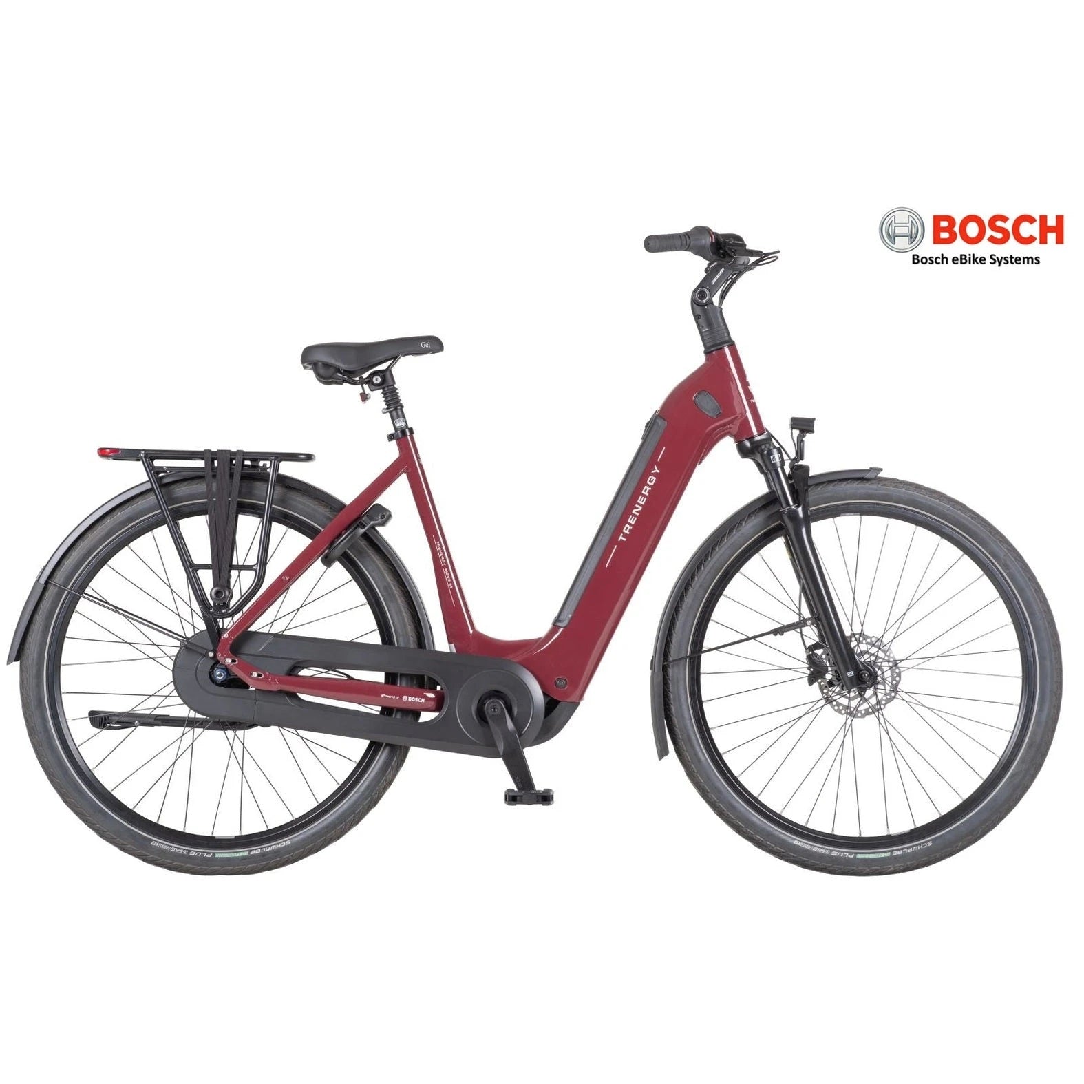 Trenergy Move N5 - Elektrische Fiets - Bordeaux - Lage Instap 50 cm - 800Wh - AE-trading