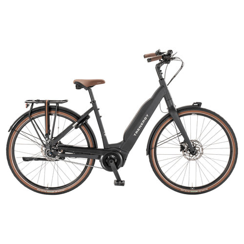 Trenergy Sintra N8 Elektrische Fiets - Mat Zwart - Dames 49cm - 500Wh - AE-trading