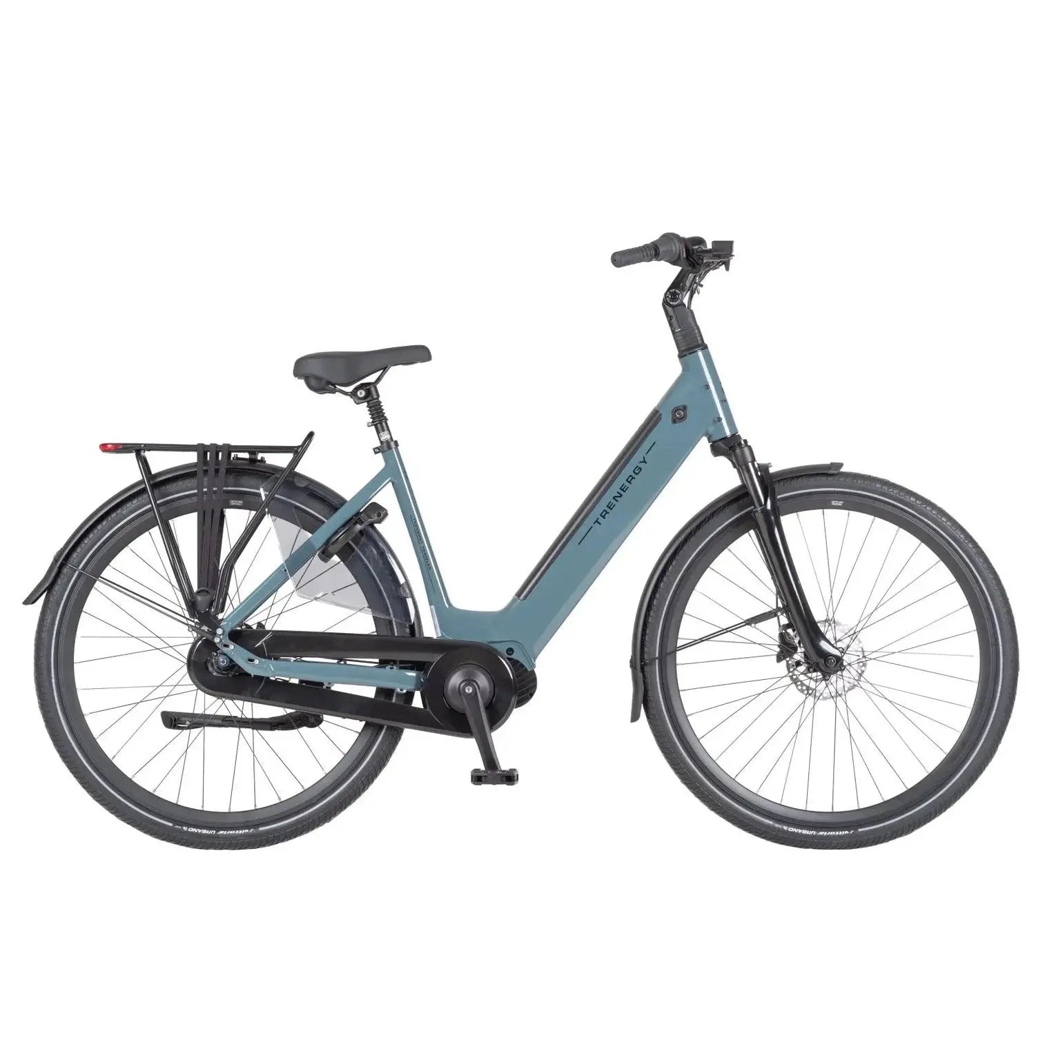 Trenergy Travel N8 - Licht Blauw - Grijs Glanzend - Dames 54cm - 720Wh Accu - AE-trading