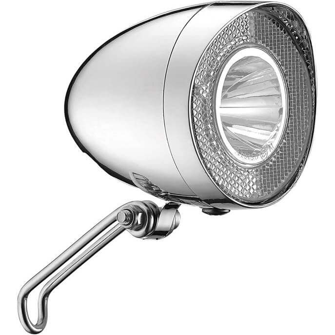 Union koplamp UN-4925 Retro aan/uit dynamo chroom op kaart - AE-trading