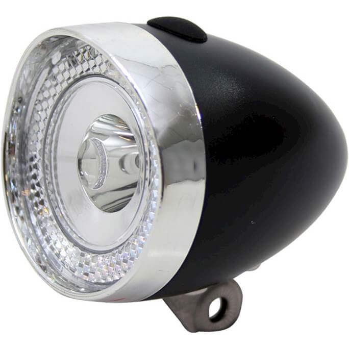 Union koplamp UN-4955 Retro mini batterij zwart op kaart - AE-trading
