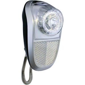 Union koplamp UN-4960 Mobile + batterij 10 lux zilver - AE-trading