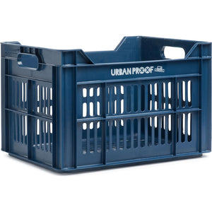 Urban Proof fietskrat 30L dark blue Recycled 40x30x25cm - AE-trading