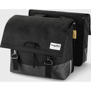 Urban Proof fietstas dubbel 40L recycled zwart grijs - AE-trading