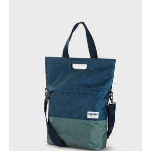 Urban Proof shoppertas 20L recycled blauw groen - AE-trading