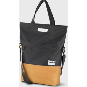 Urban Proof shoppertas 20L recycled grijs geel - AE-trading