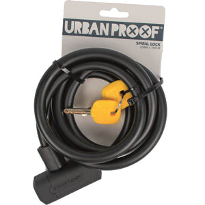 Urban Proof kabelslot 12mm 150cm zwart - AE-trading
